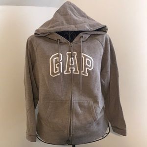 Gap Zip up, Drawstring Hoodie sweatshirt.